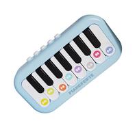 ECMQS Giocattolo musicale per pianoforte, taglia E, blu | Giocattolo per strumenti musicali, per lo sviluppo e il piacere della prima infanzia, nonché