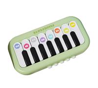 ECMQS Giocattolo musicale per pianoforte, taglia E, verde | Giocattolo per strumenti musicali, per lo sviluppo e il piacere della prima infanzia, nonché