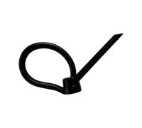 ECMQS Home Plant Care - Adattatore per irrigazione, colore: nero | Beccuccio per bottiglia con maniglia ad anello per balcone, scrivania, finestra, vaschetta per versare all'interno
