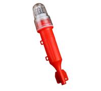 ECMQS Lampada da pesca subacquea | testa di mais, 48 x 260 mm, supporto per il posizionamento della rete, supporto per l'uso di stecche da barca