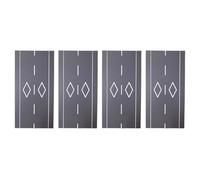 ECMQS Layout in miniatura per strade creative, Diamondstraight Road | Componenti modulari per strade riconfigurabili, progetto di costruzione sicuro con bordi arrotondati