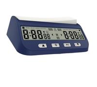ECMQS Orologio da gioco multilingue con linguaggio commutabile, versione | Contatore, operazioni silenziose, controllo del suono, configurazioni facili per competizioni di giochi da tavolo