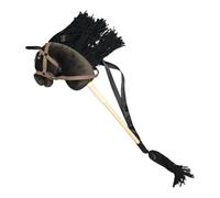 ECMQS Peluche a forma di testa di cavallo, con bacchetta e corda lunga | Peluche creativo per attività di festa e giochi quotidiani, incantevole decorazione per la casa per tutte le età