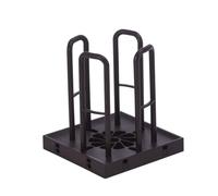 ECMQS Scaffale multiuso per tazze, pratico organizer in vetro, espositore efficiente per caffetterie e caffè