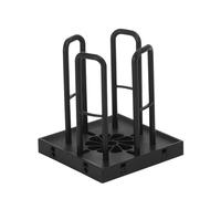 ECMQS Scaffale multiuso per tazze, pratico organizer in vetro, espositore efficiente per caffetterie e caffè