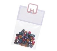 ECMQS Set decorativo per cialde di caffè, 5 accessori, cinque colori | Set di cialde di caffè realistiche in miniatura, decorazione in plastica per scene e display da 6 pollici