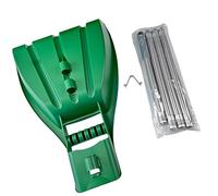 ECMQS Set di attrezzi ergonomico e compatto, perfetto per allentare il terreno e per la cura delle superfici del giardino, attrezzo da giardino ergonomico