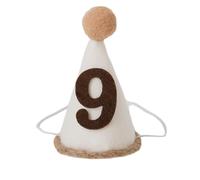 ECMQS Set di decorazioni per cappelli a sfera in tessuto per celebrazione | Set di decorazioni per cappelli a sfera in tessuto, adatto per varie occasioni e temi, palla in tessuto brillante