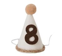 ECMQS Set di decorazioni per cappelli a sfera in tessuto per celebrazione | Set di decorazioni per cappelli a sfera in tessuto, adatto per varie occasioni e temi, palla in tessuto brillante