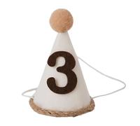 ECMQS Set di decorazioni per cappelli a sfera in tessuto per celebrazione | Set di decorazioni per cappelli a sfera in tessuto, adatto per varie occasioni e temi, palla in tessuto brillante