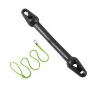 ECMQS Snubber di ormeggio per barche con corpo in gomma, 3,7 m polietilene | Buffer della linea del bacino con il corpo dell'assorbitore di gomma per la configurazione del controllo del porto e sollievo