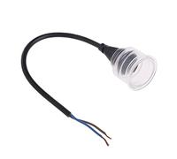 ECMQS Soft Rubber Acquario Impermeabile Lampada Attacco Tubo avvitamenti per T8 luce lampada trasparente Shade Acquario tappo