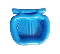 ECMQS Supporto per tappetino da piscina, 58 x 52 x 9 cm | Tappetino per piscina all'aperto, supporto per tappetino da piscina, vassoio pieghevole per pediluvio, in PVC, impermeabile