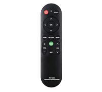 ECMQS Telecomando di ricambio per schermo RM V20E, colore nero | Tasti Home, Return, Source, Channel e Set per aree multimediali familiari