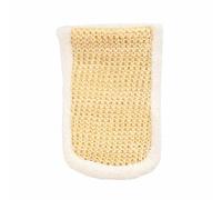 Eco Bath Bamboo and Natural Sisal Massage Mitt, Exfoliation and Cleansing Glove with Ultra-Soft Bamboo and Sisal Fibres