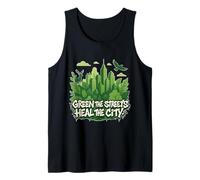 Eco Conscious City Nature Graphic- Green the Streets Canotta