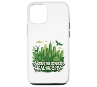Eco Conscious City Nature Graphic- Green the Streets Custodia per iPhone 12/12 Pro