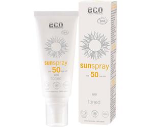 Eco Cosmetics Fluido solare SPF 50 colorato Q10