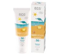 eco cosmetics Lozione solare, LSF50, neutra, 125 ml