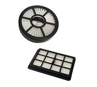 ECO-DE® Set di 2 Filtri HEPA di Ricambio per Aspirapolvere Absolut Multi-Cyclone ECO-370 - Filtro Circolare + Filtro Rettangolare