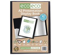 Eco-Eco A2 50% Riciclata 40 Taschino Colore Nero Presentazione Mostra Libro
