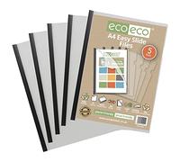 eco-eco A4 50% Riciclata Borsa 5 Cancella File Easy Slide a Colori