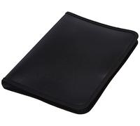 eco-eco Eco089 - Cartella portadocumenti, formato A5, 50% riciclato, 30 tasche, colore: nero