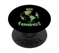 Eco Feminista: Salva la Terra PopSockets PopGrip Adesivo