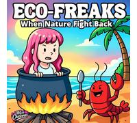 Eco-Freaks: A Funny Natural Disaster Crime Scenes Coloring Book for Adults and Teens: Hilarious, Cozy, Cute but Satiric Images with Easy Simple ... Humor Side and Apocalyptic Eco-Friendly Chaos