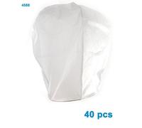 Eco Friendly - 40 lanterne cinesi volanti, colore: Bianco