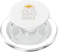 Eco Friendly Sun Solare Vibes Solo Energia Rinnovabile PopSockets PopGrip per MagSafe