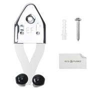 Eco-Fused 1x Supporto Verticale per Spada - Appendino da Parete per Esposizione Pugnali - Supporto Multifunzionale Regolabile - Supporto da Parete in Acciaio Inossidabile per Ascia, Pugnali, Coltelli