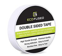 Eco-Fused Nastro Biadesivo Premium - Larghezza: 20 mm - Lunghezza: 25 m - Per Bricolage, Fai da Te e Ufficio - Rapido e Semplice da Usare su Carta, Vetro, Plastica, Legno, Metallo e Tessuto