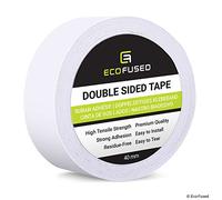 Eco-Fused Nastro Biadesivo Premium - Larghezza: 40 mm - Lunghezza: 25 m - Per Bricolage, Fai da Te e Ufficio - Rapido e Semplice da Usare su Carta, Vetro, Plastica, Legno, Metallo e Tessuto