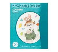 Eco Gleam - Puzzle magnetico per imparare a rompere con piastrelle e cerchi per bambini (conigli)