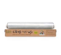 Eco Green Living Pellicola trasparente biodegradabile , 100% compostabile, senza BPA e plastica, vegana, adatta a frigorifero e congelatore, dispenser in cartone riciclabile, 30 cm x 30 m