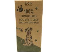 Eco Green Living Sacchetti Compostabili per Deiezioni Canine - 60 pz.