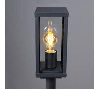 Eco-Light KARO lampada a bitta con sensore crepuscolare, 5100310, KARO [Lampade per Esterni > Lampade a Bitta]