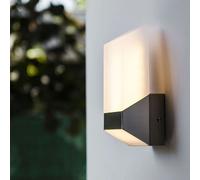 Eco-Light Lampada LED Da Parete Flat Argento IP54 6W 600lm 3000K