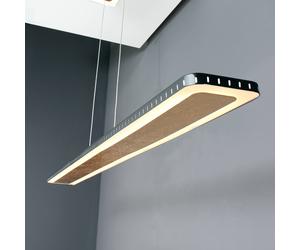 Eco-Light LED sospensione Solaris 3-step-dim oro 120cm Eco-Light