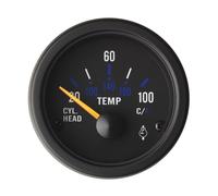 ECO LINE Indicatore di temperatura fuoribordo Nero