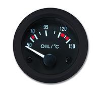 ECO LINE Indicatore temperatura olio con sensore Bianco