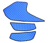 Eco Pelle Blu Porta Tappetini + Cruscotto Cover per Nuovo DAF XF 2021 + Trucks