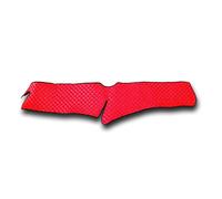 Eco Pelle Rosso Rhd Pannello Cruscotto Opaco Cover Per Scania R 2017 + Nextgen