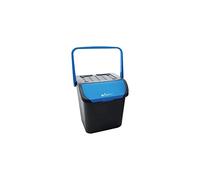 Pattumiera per raccolta differenziata 'ecologic' - lt 28 / cm 38 x 36,5 x h 37