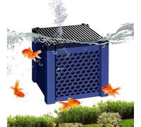 Eco-Pure Cube - Filtro per acqua a cubo, purificatore, carbone attivo per acquario, cubo filtrante per acquari, vasche per cavalli, stagni e serbatoi di riserva, filtrazione super forte e controllo
