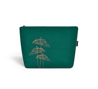 Eco Right Borsa cosmetica, borsa di trucco di viaggio per le donne e le ragazze, sacchetto della chiusura lampo della tela per la borsa
