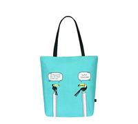 Eco Right borse donna impermeable, borsa in cotone organico per donne, borse a mano per ragazze universitarie, premium borsa tracolla donna