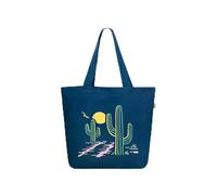 Eco Right Grande borsa in tela per le donne, con tasca interna, borsa riutilizzabile con cerniera per la scuola, il lavoro, la spesa, la borsa da spiaggia