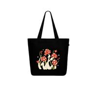 Eco Right Grande borsa in tela per le donne, con tasca interna, borsa riutilizzabile con cerniera per la scuola, il lavoro, la spesa, la borsa da spiaggia